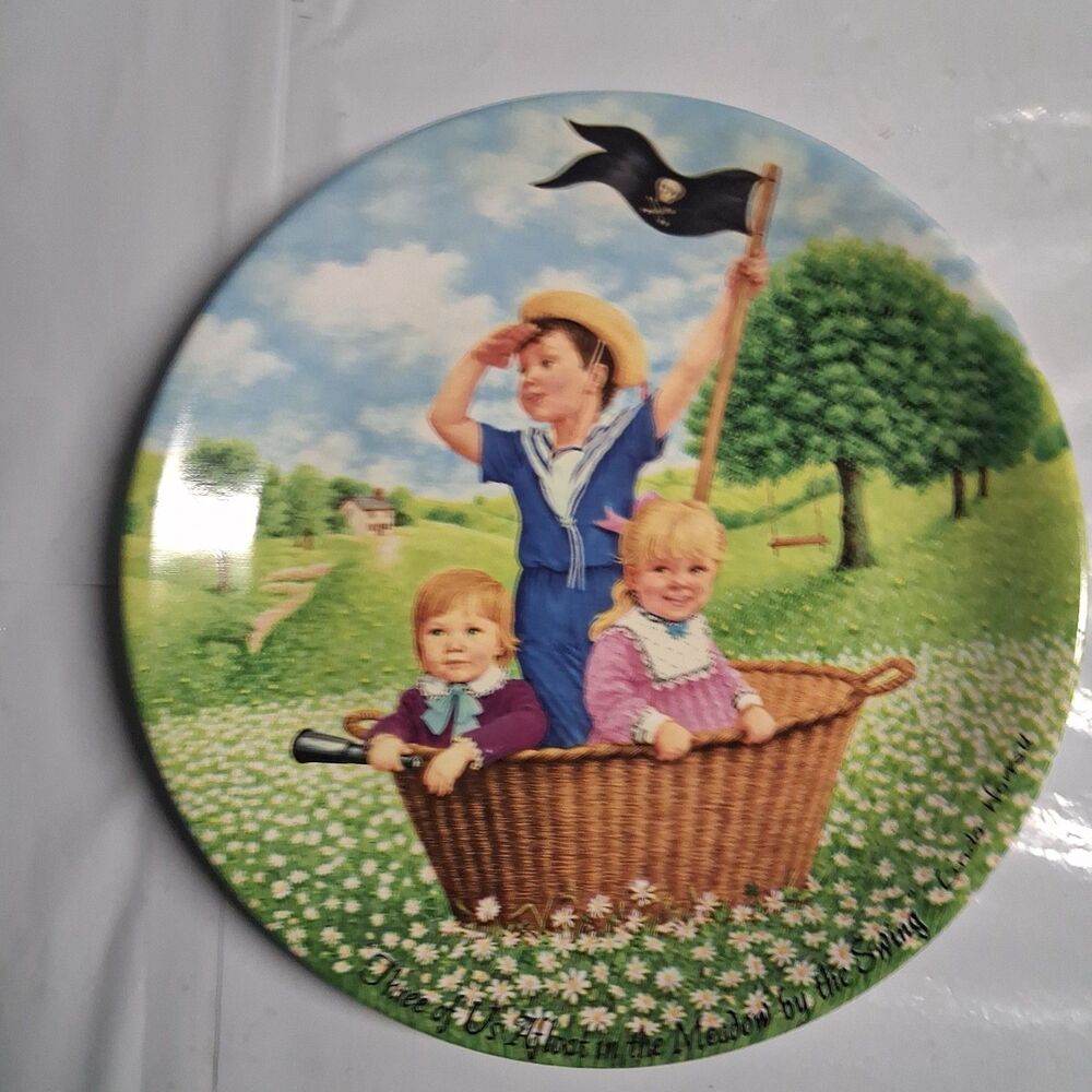 DAVENPORT POTTERY CO PIRATE STORY COLLECTORS PLATE